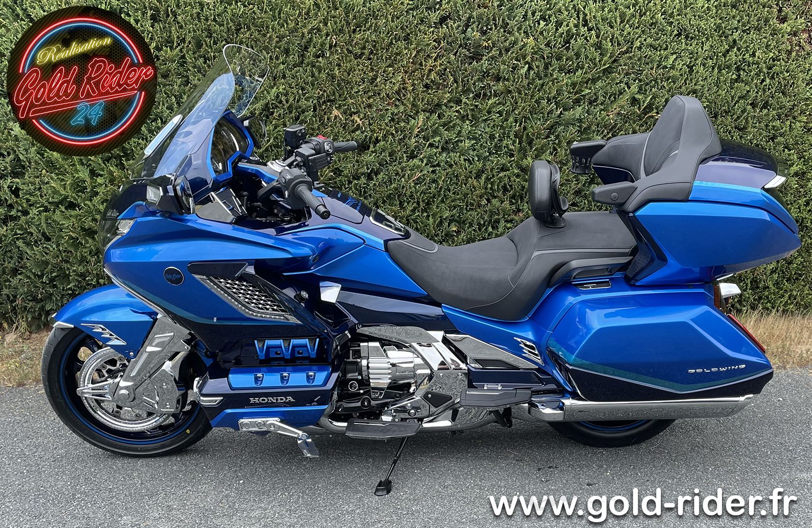 Pour Honda Goldwing Gl1800 F6b 2018-up Moto Front Frein Fourche